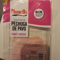 Fiambre de Pechuga de pavo finas lonchas