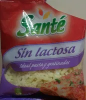 Queso rallado sin lactosa