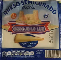 Queso semicurado mezcla