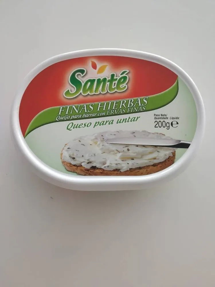 Queso para untar finas hierbas