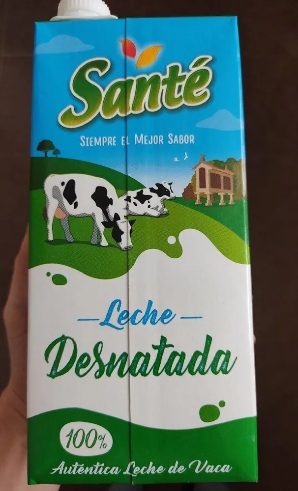 Leche desnatada