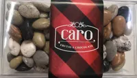 Piedras del río de caramelo
