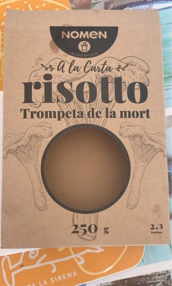 Risotto Trompeta de la mort