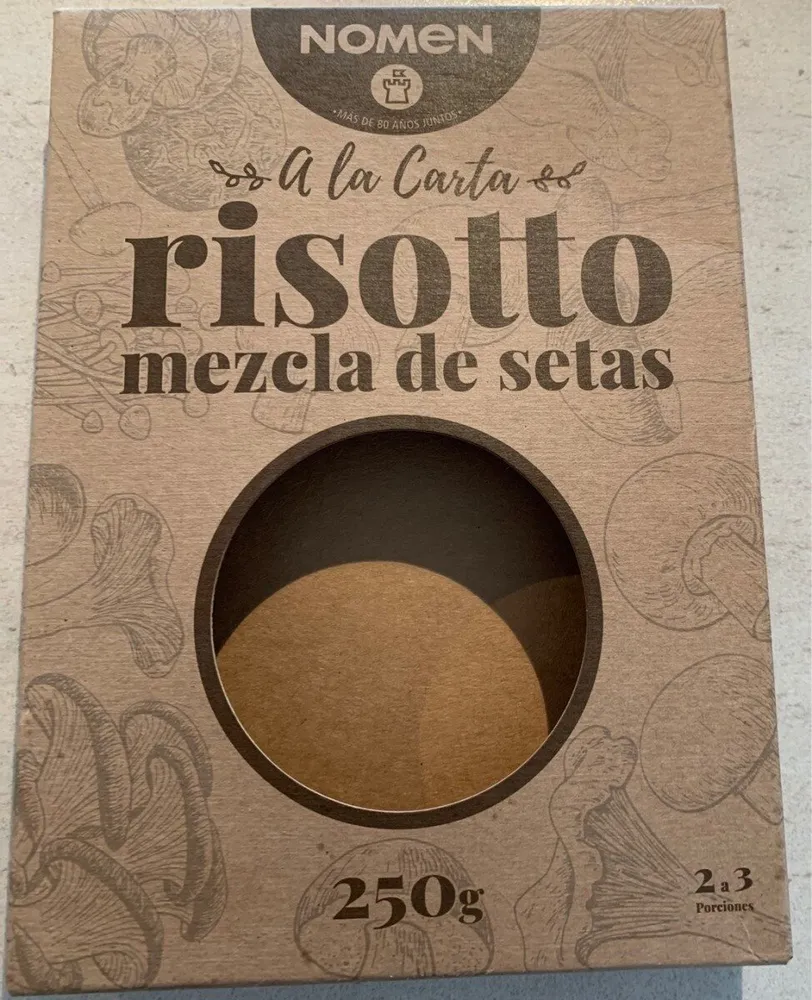 Risotto mezcla de setas