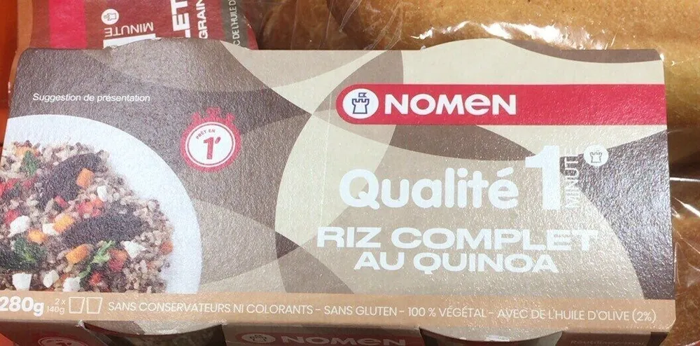 Riz complet au quinoa