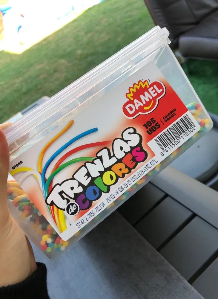 Trenzas de colores