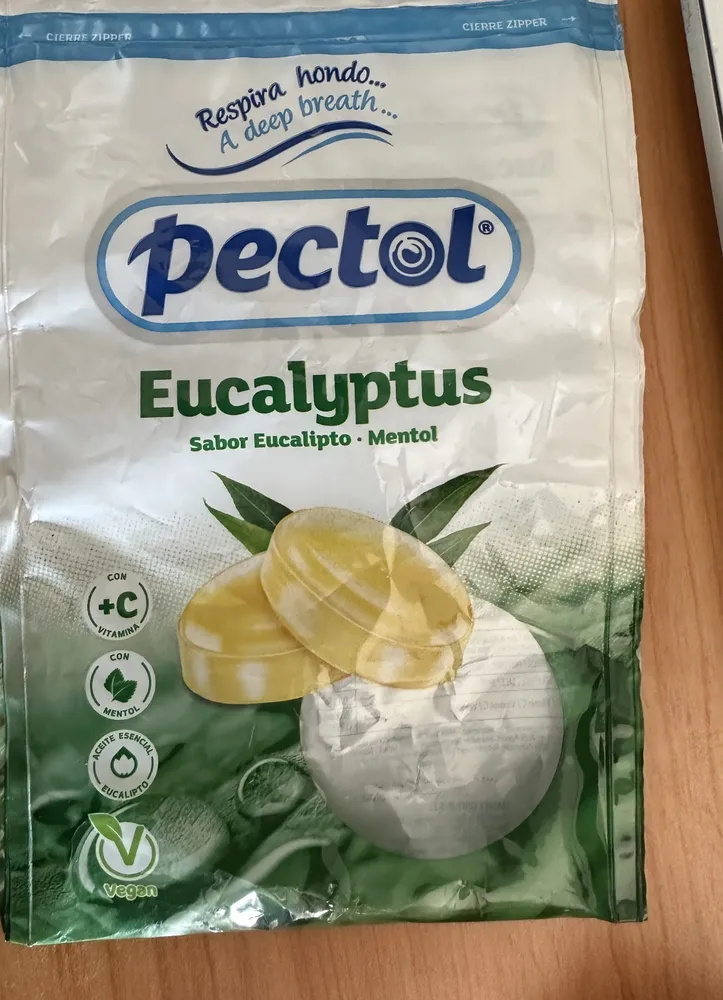 Caramelos Eucalipto Pectol