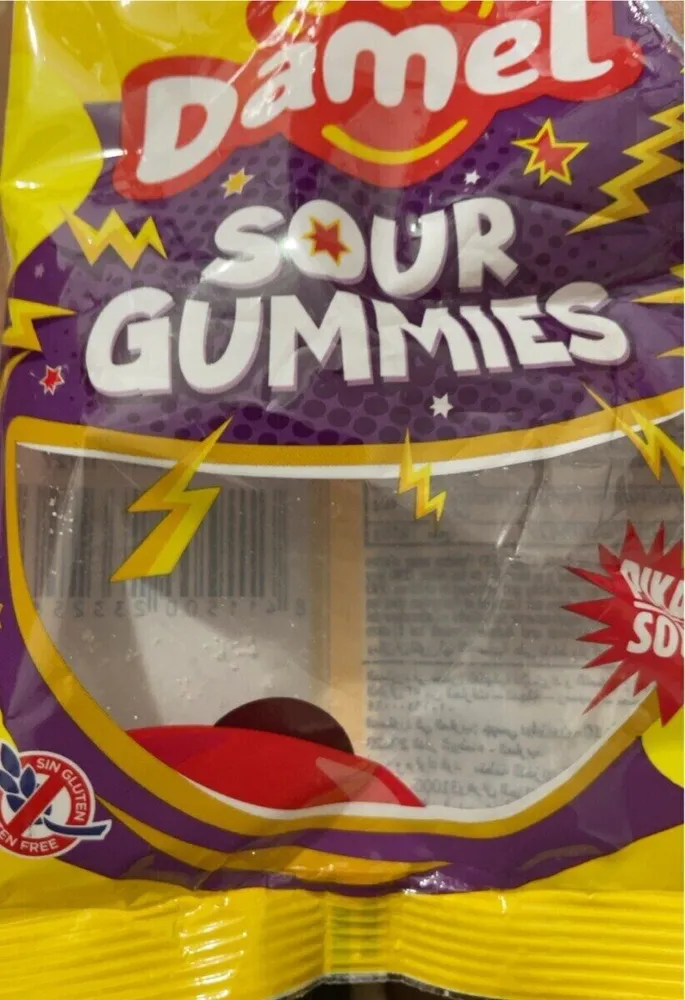 Sour gummies