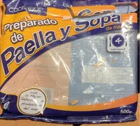 Preparado de paella y sopa