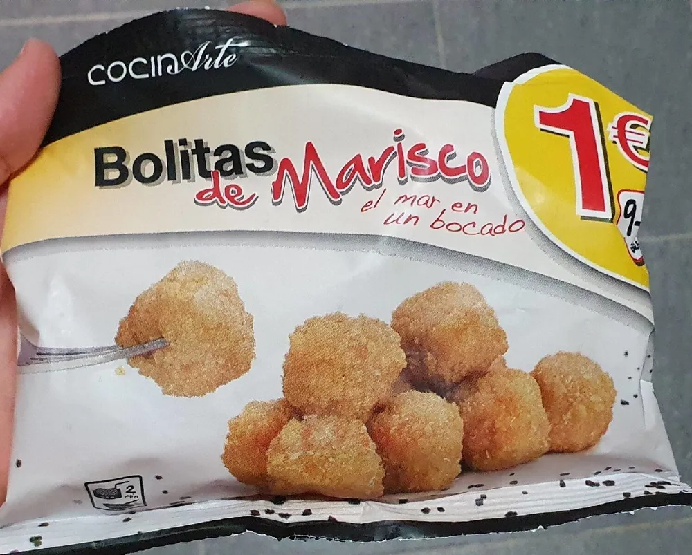 Bolitas de marisco