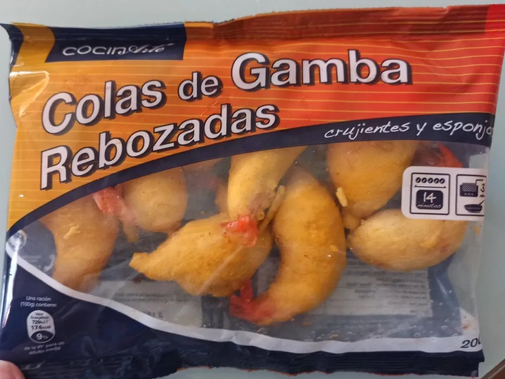 Colas de Gamba Rebozadas
