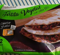 Tortita vegetal salsa BBQ