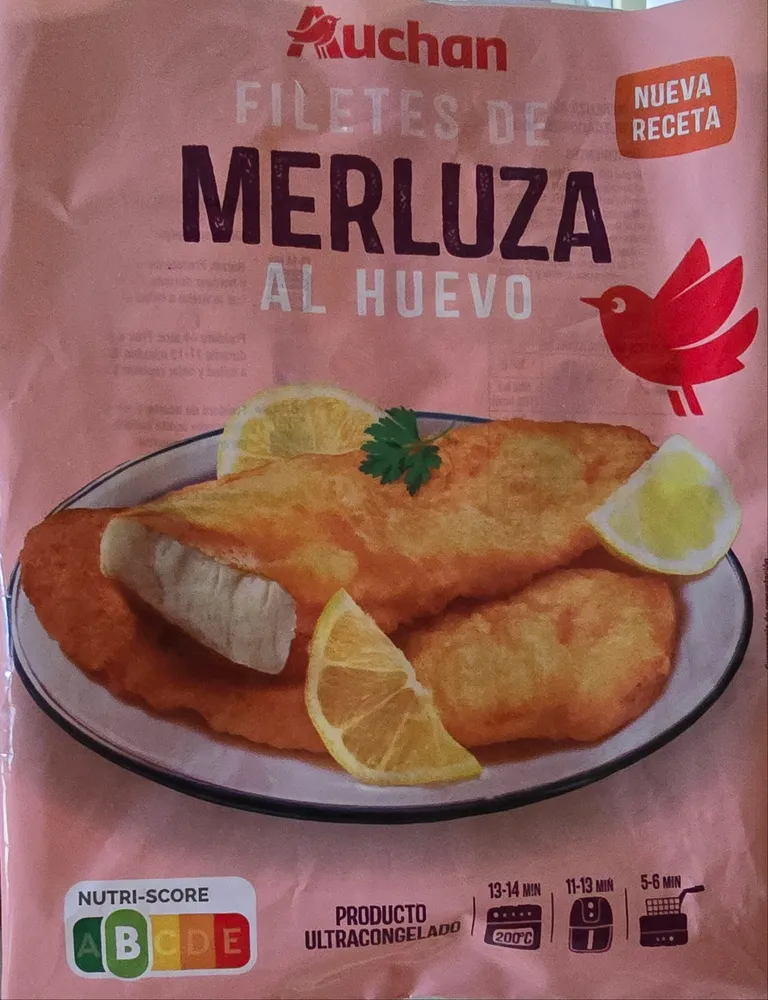 Filetes de merluza al huevo