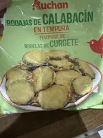Rodajas de calabacín En Tempura