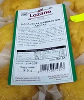 Magdalenas caseras sin azúcar
