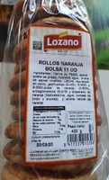 Rollos de naranja