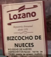 Bizcocho de nueces