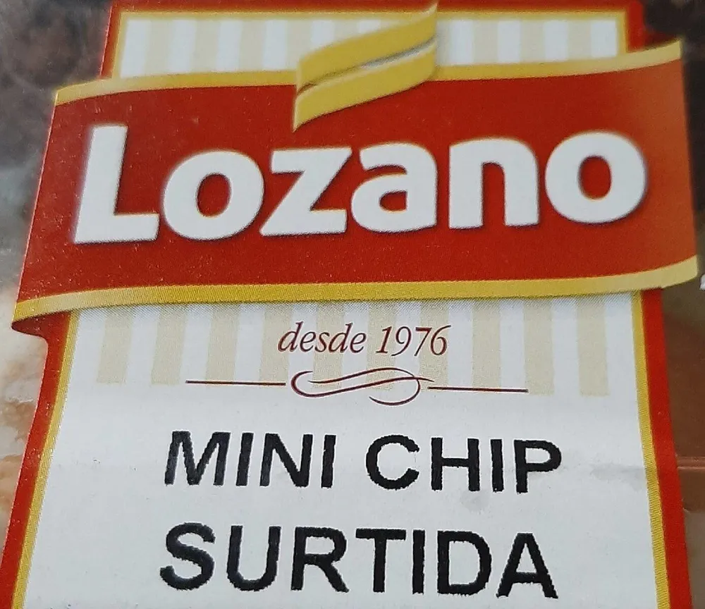 Mini chip surtida