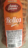 Rollos con Naranja