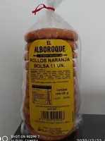 Rollos de naranja