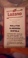 Rollitos Almendra Mistela