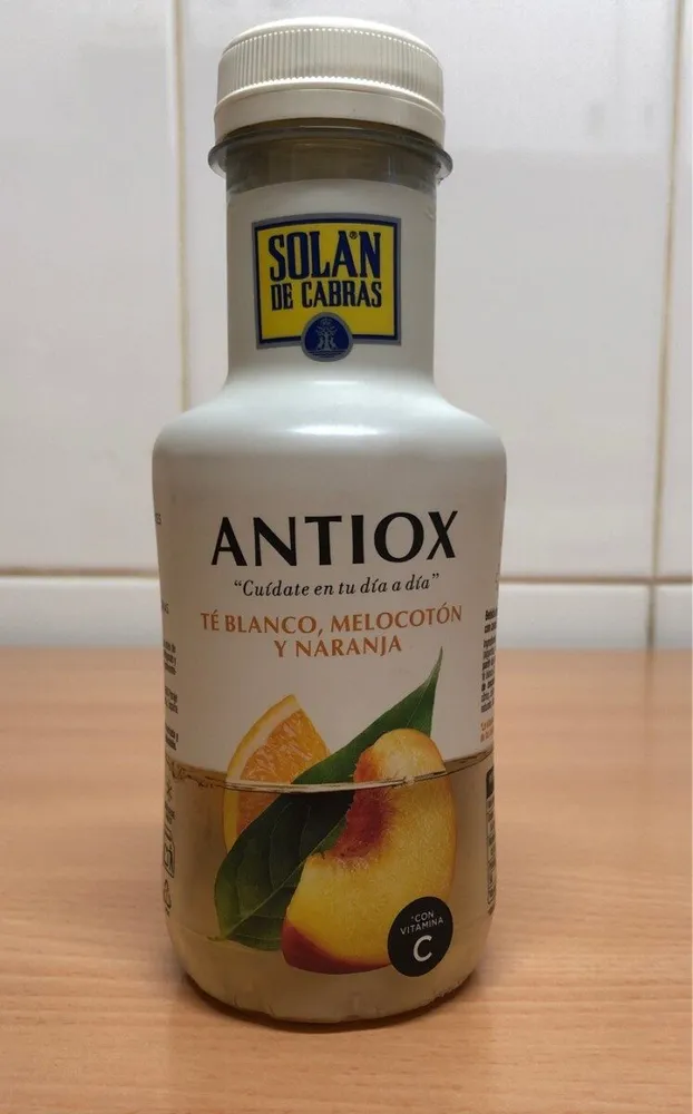 Antiox - Té blanco, melocotón y naranja