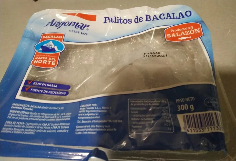 Palitos de Bacalao