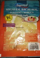 Migas de bacalaos, eglefino y maruca, al estilo inglés