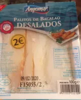 Palitos de bacalao desalados