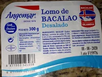 Lomo de bacalao desalado