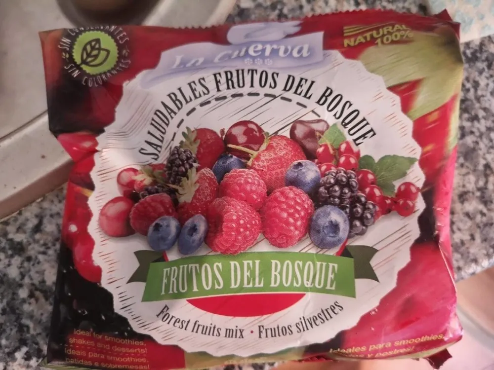 Frutos del bosque congelados