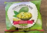 Cremoso aguacate en dados