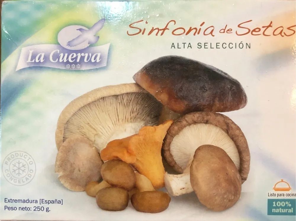 Mezcla de setas