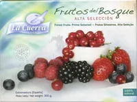 Mezcla de frutas del bosque congeladas "La Cuerva"