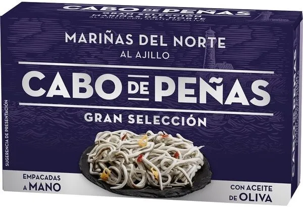 Mariñas del norte al ajillo