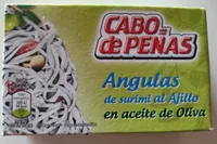 Angulas de surimi al Ajillo en aceite de oliva