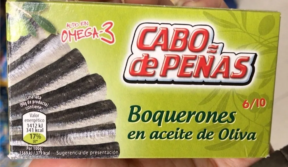 Boquerones en aceite de oliva