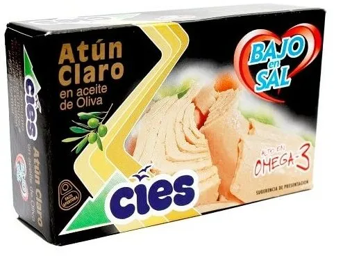 Atún claro en aceite de oliva