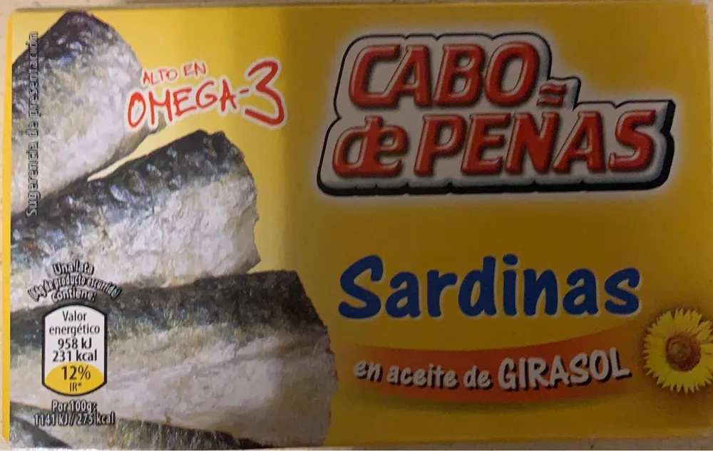 Sardinas en aceite de girasol