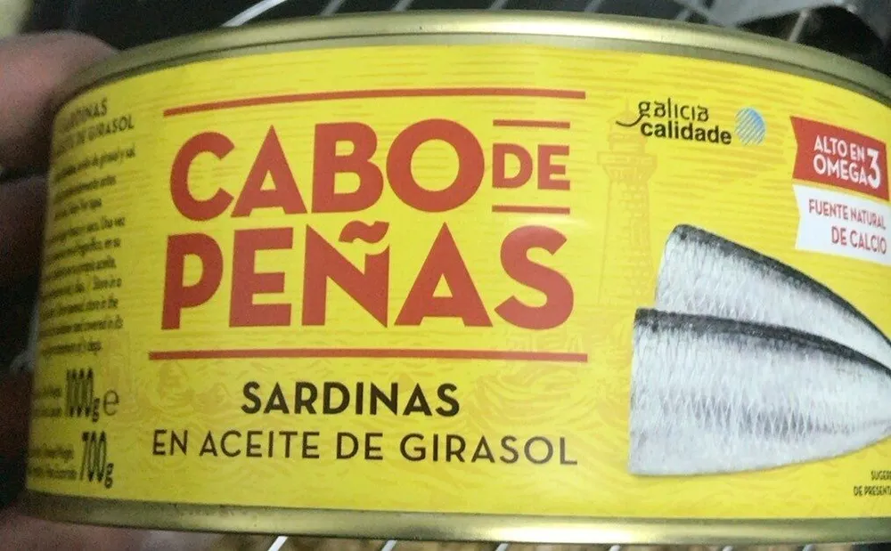 Sardinas en aceite de girasol