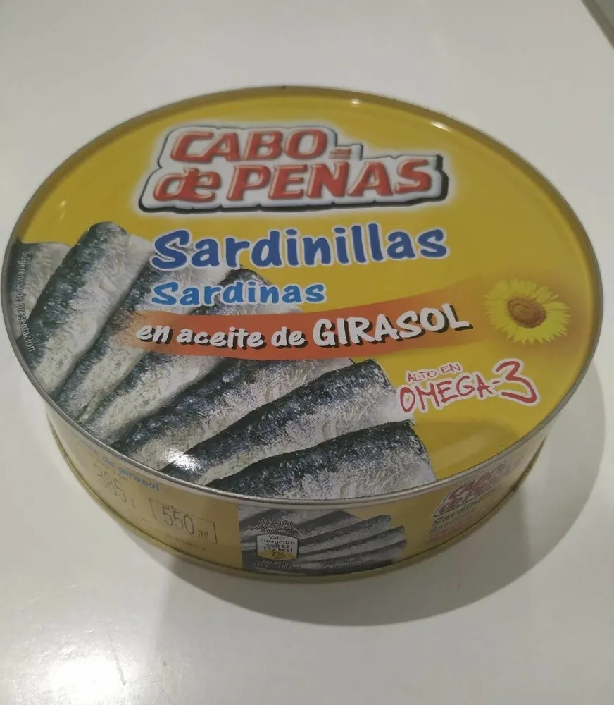 Sardinillas en aceite de girasol
