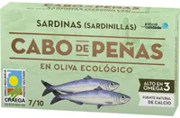 Sardinillas aceite de oliva virgen extra ecológico