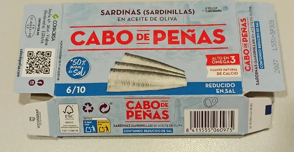 Sardinillas en aceite de oliva
