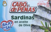Sardinas en aceite de oliva bajo en sal