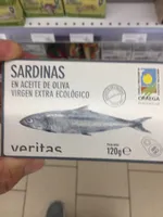 Sardinas en aceite de oliva virgen extra ecológico