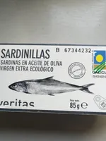 Sardinillas en aceite de oliva virgen extra ecológico