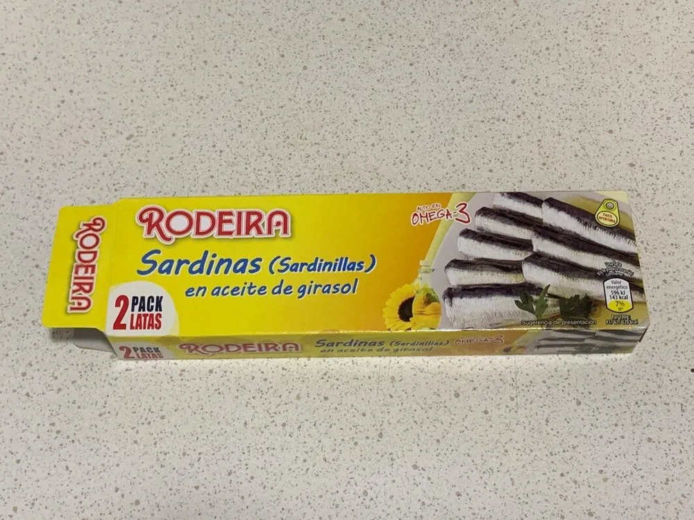 Sardinillas en aceite de girasol