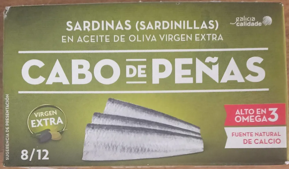 Sardinas (sardinillas) en aceite de oliva virgen extra
