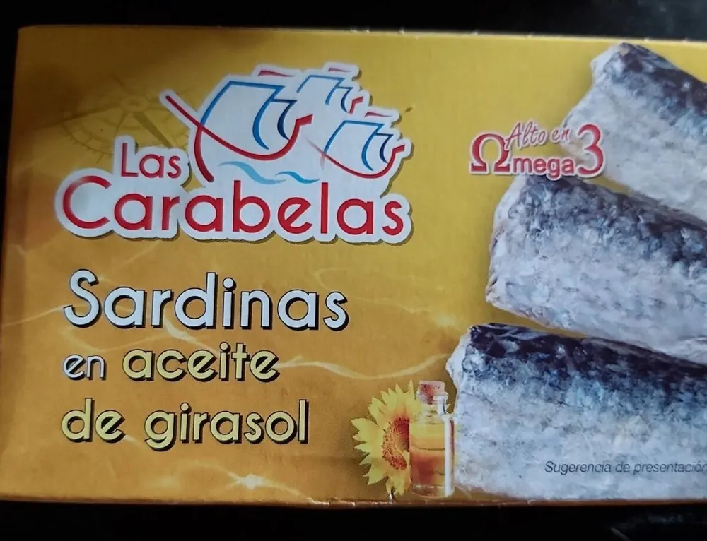Sardinas en aceite de girasol