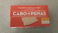 Filetes de caballa en tomate